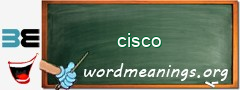 WordMeaning blackboard for cisco